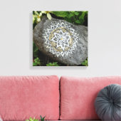 Mandala stenen posters wanddecor canvas afdruk (Insitu (Woonkamer))