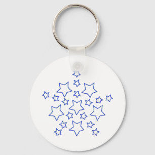 Mandala Sterren patroon, sleutelhangers