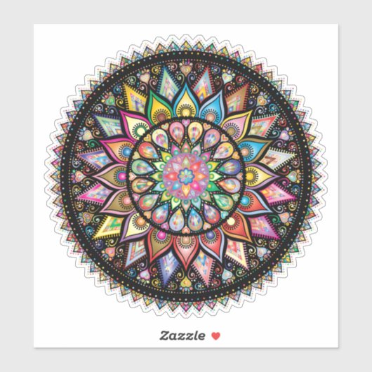 Mandala Sticker (Vel)