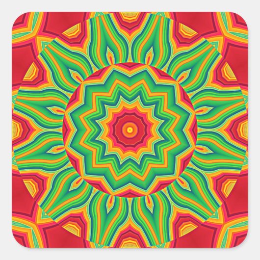Mandala Sticker (Voorkant)
