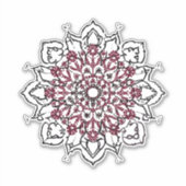 mandala sticker (Voorkant)