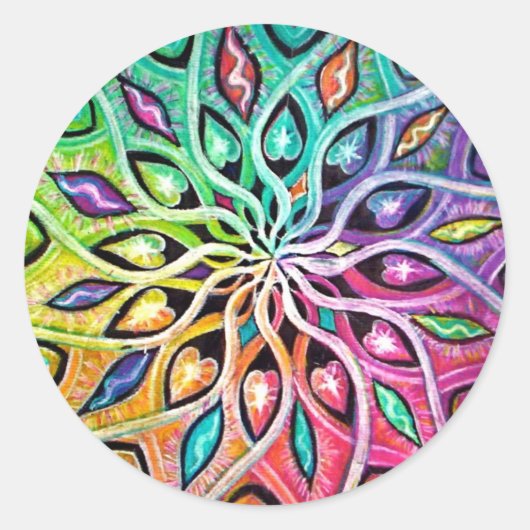 Mandala Sticker (Voorkant)