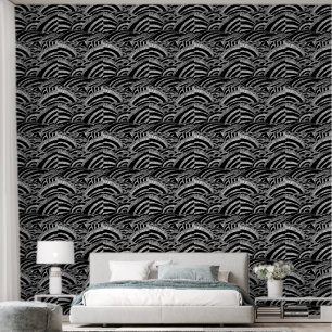 Mandala stijl behang
