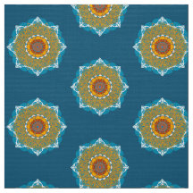 Mandala Stof Print