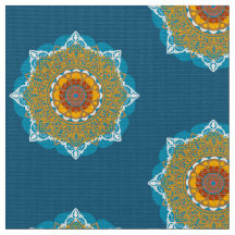 Mandala Stof Print