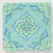 Mandala Stone Onderzetter (Voorkant)