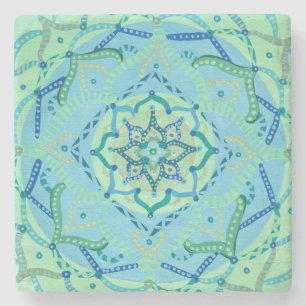 Mandala Stone Onderzetter