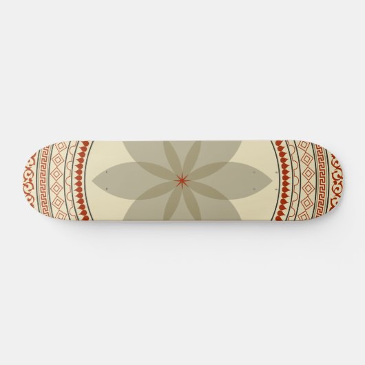 Mandala Style Design #1 Skateboard (Horizontaal)