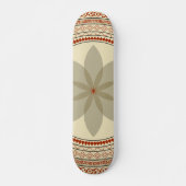 Mandala Style Design #1 Skateboard (Voorkant)