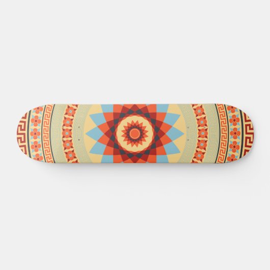 Mandala Style Design #4 Skateboard (Horizontaal)