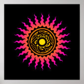 Mandala Sun 1 Poster (Voorkant)