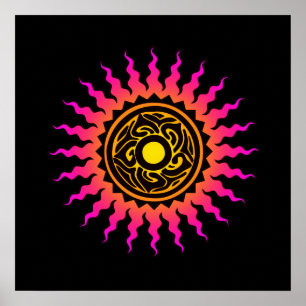 Mandala Sun 1 Poster