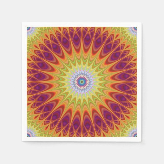 Mandala sun servet (Voorkant)