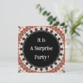 Mandala Surprise Feest Kaart (Staand voorkant)