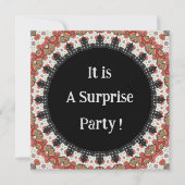 Mandala Surprise Feest Kaart (Voorkant)