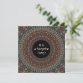 Mandala Surprise Party  Kaart (Staand voorkant)