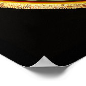 Mandala Syllable Mantra OM MANI PADME HUM Poster (Hoek)