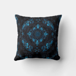 Mandala symmetrisch caleidoscopisch patroon kussen