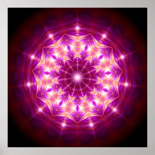 Mandala Synchronicity Poster (Voorkant)