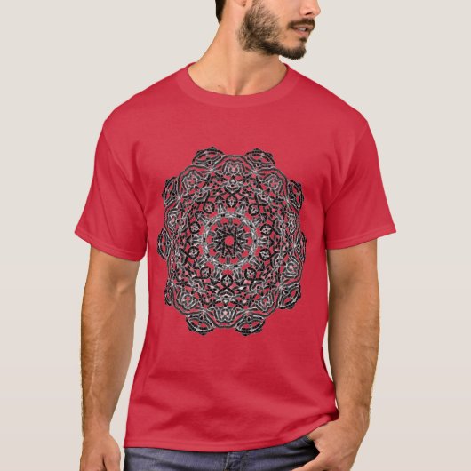Mandala t-shirt (Voorkant)