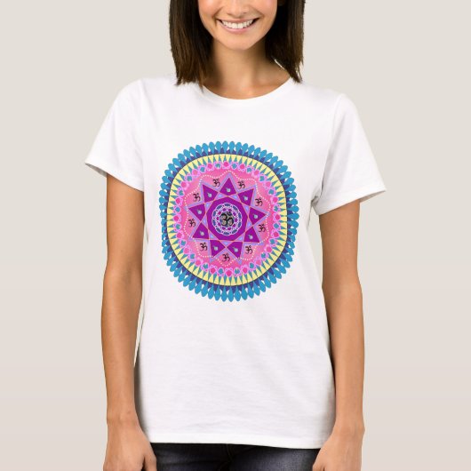 Mandala t-shirt (Voorkant)