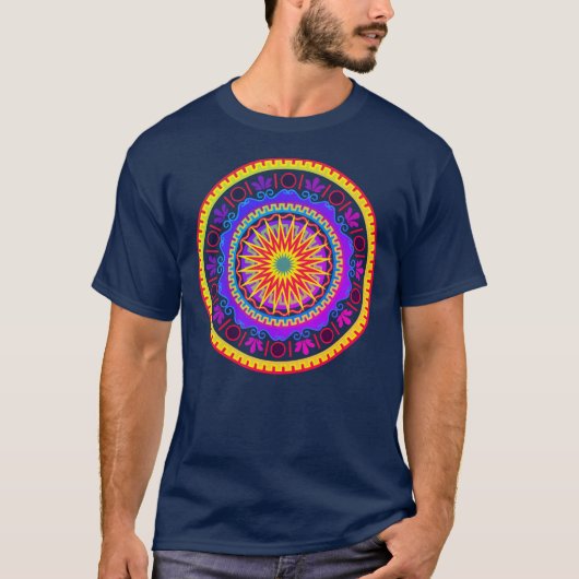 mandala t t-shirt (Voorkant)