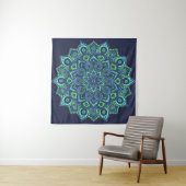 Mandala Tapestry Wandkleed (In situ)