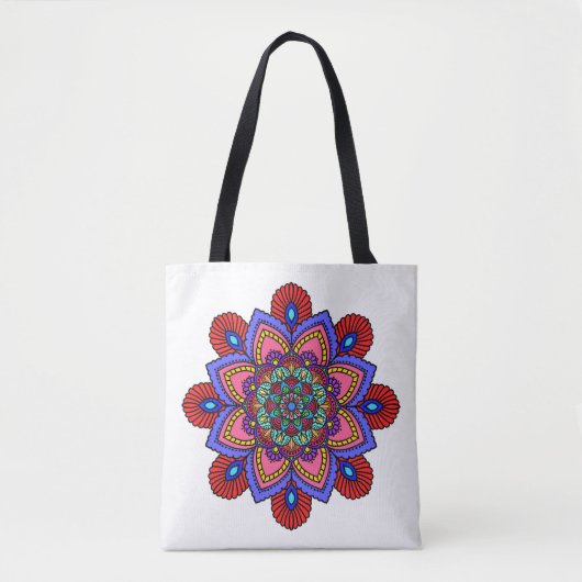 Mandala-tassen en boodschappentas tote bag (Voorkant)