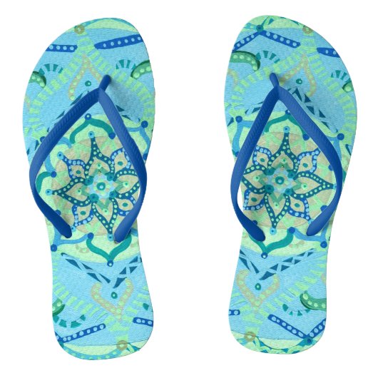 Mandala Teenslippers (Voetbed)