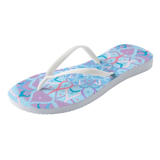 Mandala Teenslippers (Schuin)