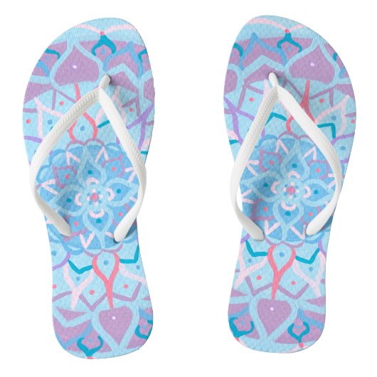 Mandala Teenslippers (Voetbed)