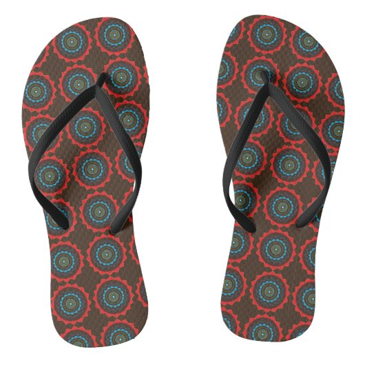 Mandala Teenslippers (Voetbed)