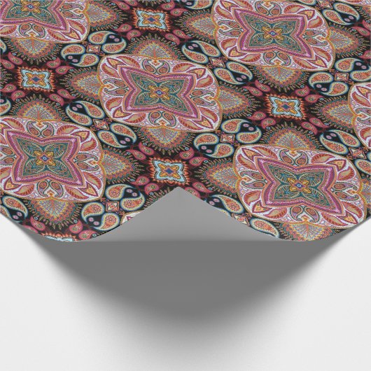 Mandala Tegel Pattern Cadeaupapier (Hoek)