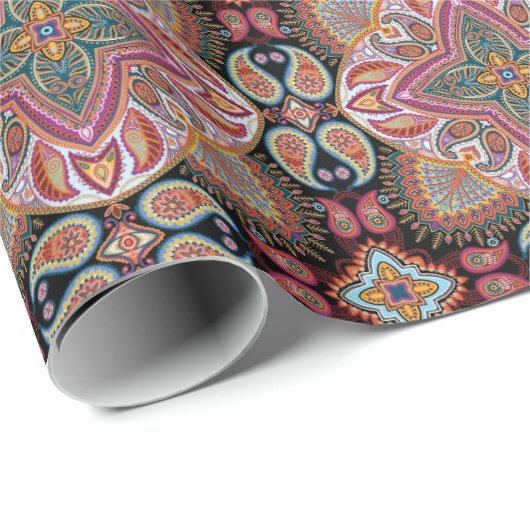 Mandala Tegel Pattern Cadeaupapier (Rol Hoek)