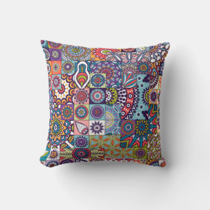 Mandala Tegel Pattern Kussen