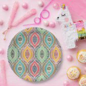 Mandala Tegel Pattern Papieren Bordje (Feest)