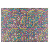 Mandala Tegel Pattern Snijplank (Voorkant)