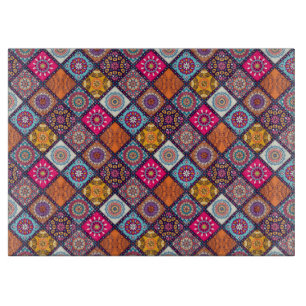 Mandala Tegel Pattern Snijplank