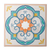 Mandala Tegel Pattern Tegeltje (Voorkant)