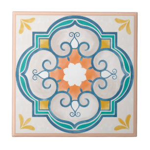 Mandala Tegel Pattern Tegeltje