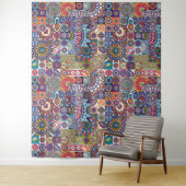 Mandala Tegel Pattern Wandkleed (In situ)