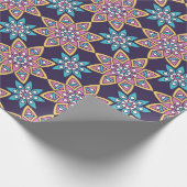 Mandala Tegel Pattern Wrapping Paper Cadeaupapier (Hoek)
