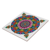 Mandala Tegeltje (Zijkant)