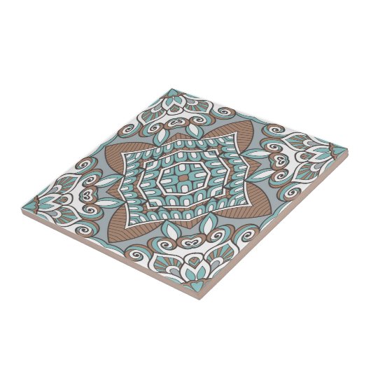 mandala tegeltje (Zijkant)