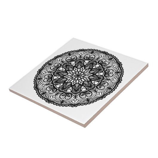Mandala Tegeltje (Zijkant)