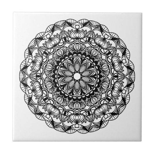 Mandala Tegeltje (Voorkant)