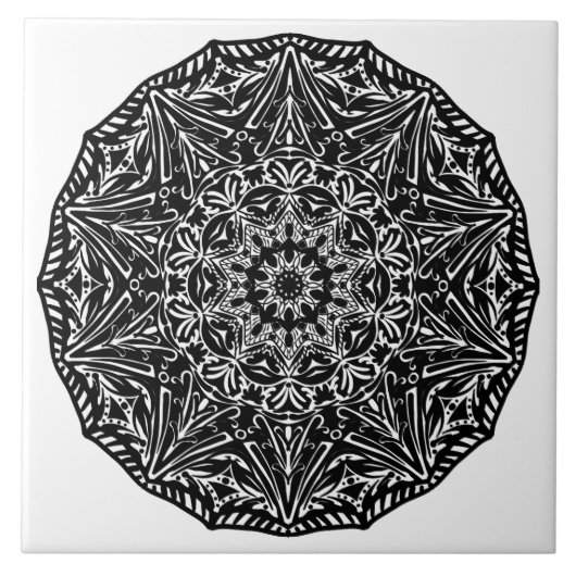 Mandala Tegeltje (Voorkant)