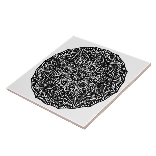 Mandala Tegeltje (Zijkant)