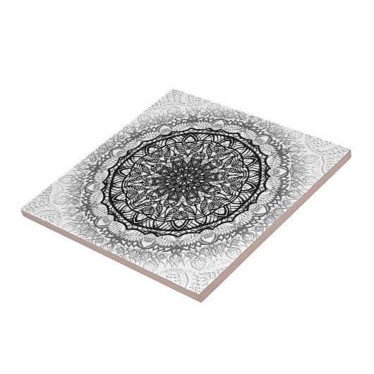 Mandala Tegeltje (Zijkant)