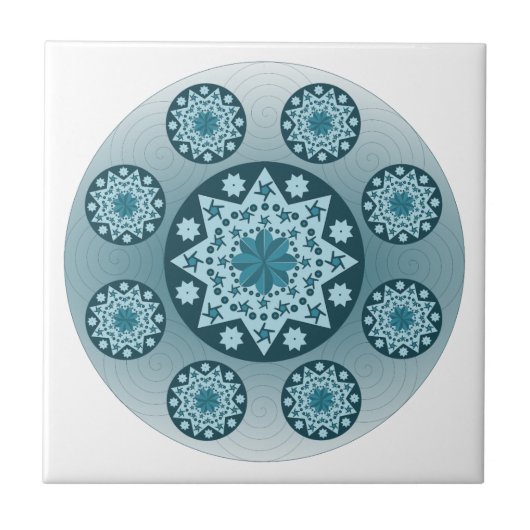 Mandala Tegeltje (Voorkant)